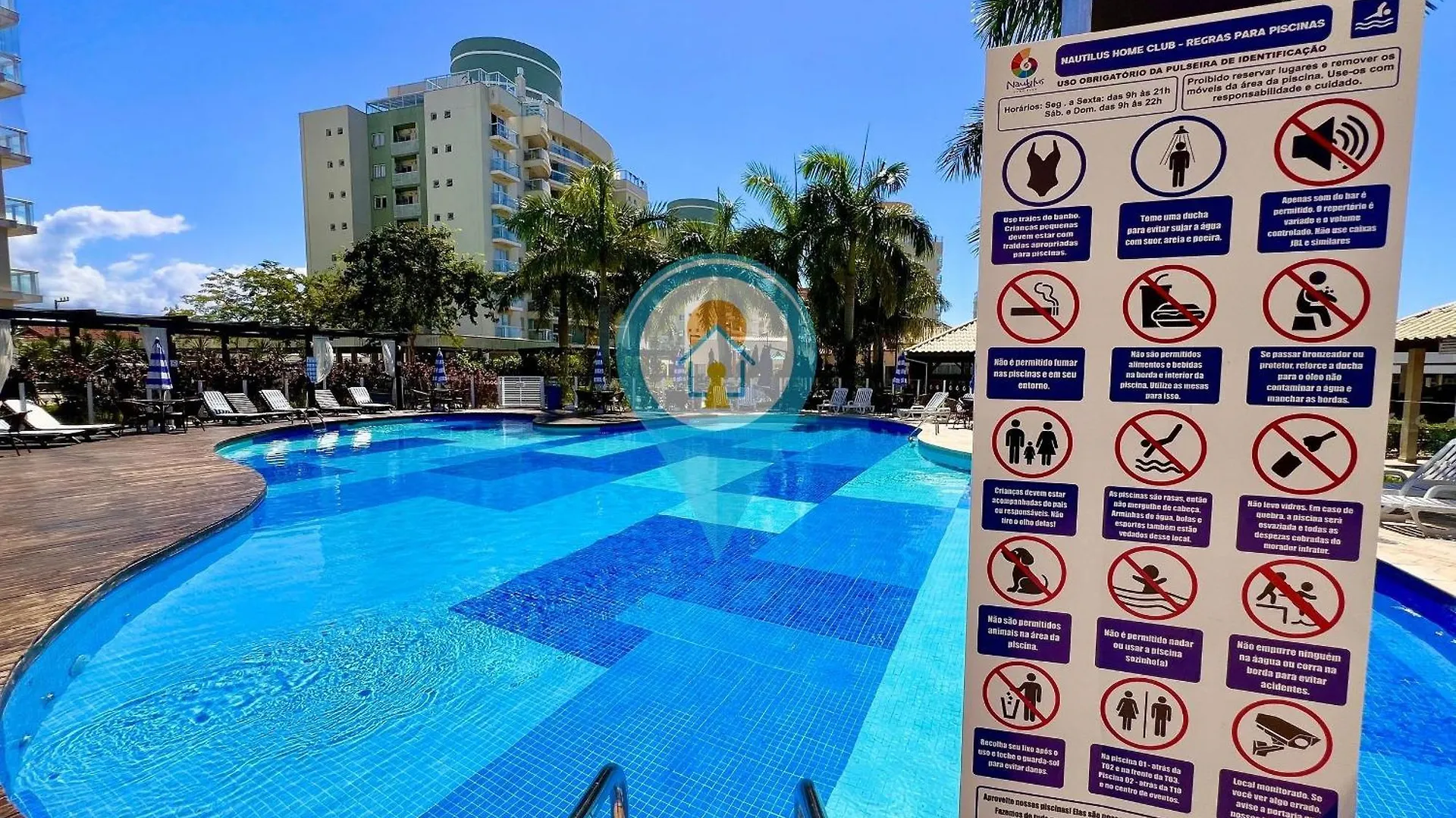 Apartmán N4405 Vista Mar Piscina E Beto Carrero Penha