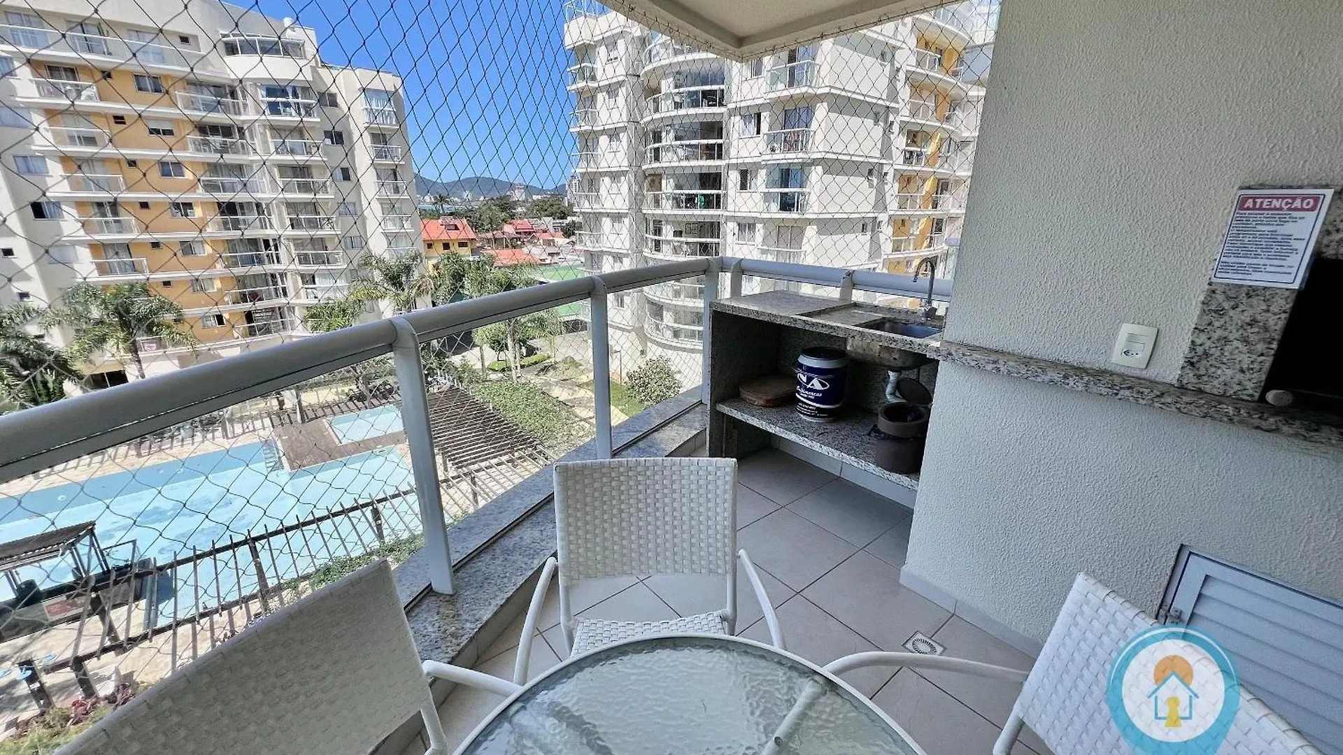 Apartmán N4405 Vista Mar Piscina E Beto Carrero Penha
